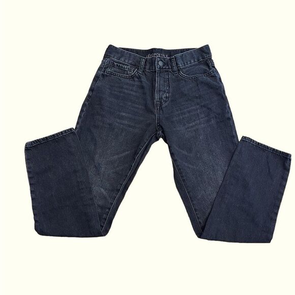 Mens’ Black Aeropostale Straight Jeans Size 27/30 - Picture 1 of 3